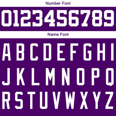 Custom Purple White Sweatshirt Hoodie For Men Women Girl Boy Print Your Logo Name Number enthsush