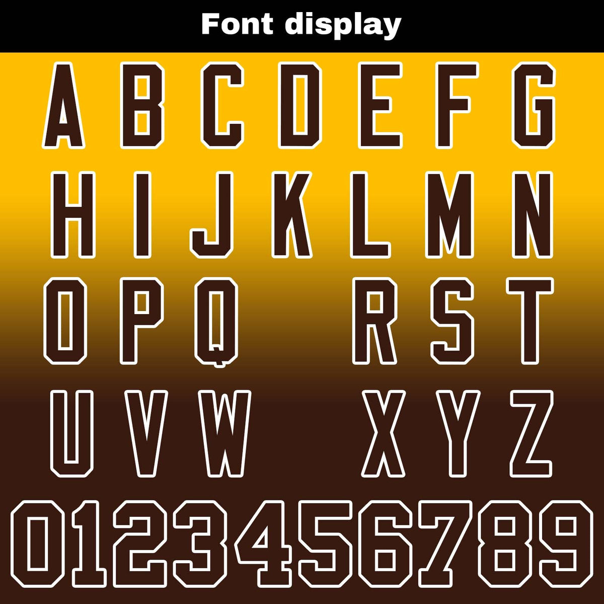 Custom Gradient Hoodie For Man Woman Girl Boy Print Your Logo Name Number Yellow&Brown enthsush