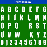 Custom Green Black White Reversible Gradient Football Jersey Personalized Football Shirts for Men Women  Printed Team Name Number Logo