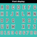 Custom Blue Gray Reversible Football Jersey Personalized Gradient Football Shirts for Men Printed Team Name Number Logo