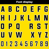 Custom Green Yellow Reversible Football Jersey Personalized Gradient Football Shirts for Men Printed Team Name Number Logo