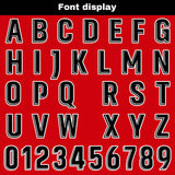 Custom Red Basketball Jersey Uniform Suit Printed Your Logo Name Number