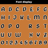 Custom Purple Orange Reversible Football Jersey Personalized Gradient Football Shirts for Men Printed Team Name Number Logo