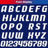 Custom Navy Red Basketball Jersey Uniform Suit Printed Your Logo Name Number