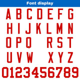 Custom White Blue Red Reversible Gradient Football Jersey Personalized Football Shirts for Men Women  Printed Team Name Number Logo