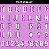 Custom Purple White Reversible Football Jersey Personalized Gradient Football Shirts for Men Printed Team Name Number Logo