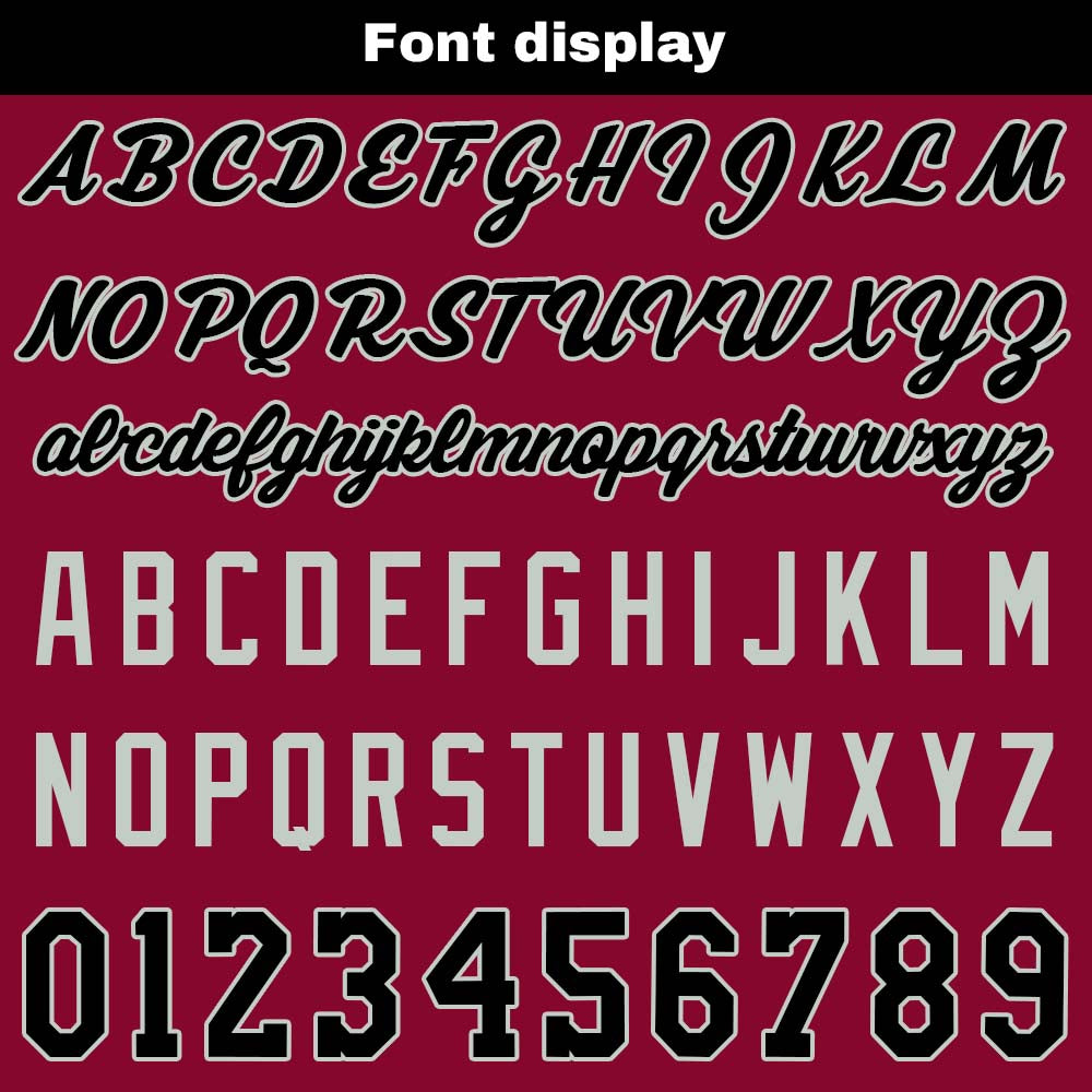 Custom basketball jersey shorts for men and women. Embroidered and printed name, number and logo Burgundy&Grey enthsush