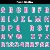 Custom Green Powder Football Jersey Personalized Gradient Football Shirts for Men Printed Team Name Number Logo