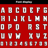 Custom Red  Green Reversible Gradient Football Jersey Personalized Football Shirts for Men Women  Printed Team Name Number Logo