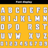 Custom Blue Orange Reversible Gradient Football Jersey Personalized Football Shirts for Men Women  Printed Team Name Number Logo