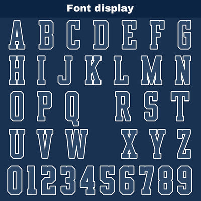 Custom Navy Basketball Jersey Uniform Suit Printed Your Logo Name Number enthsush