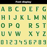 Custom Yellow Green Reversible Football Jersey Personalized Gradient Football Shirts for Men Printed Team Name Number Logo