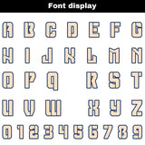 Custom Flesh Blue Reversible Gradient Football Jersey Personalized Football Shirts for Men Women  Printed Team Name Number Logo