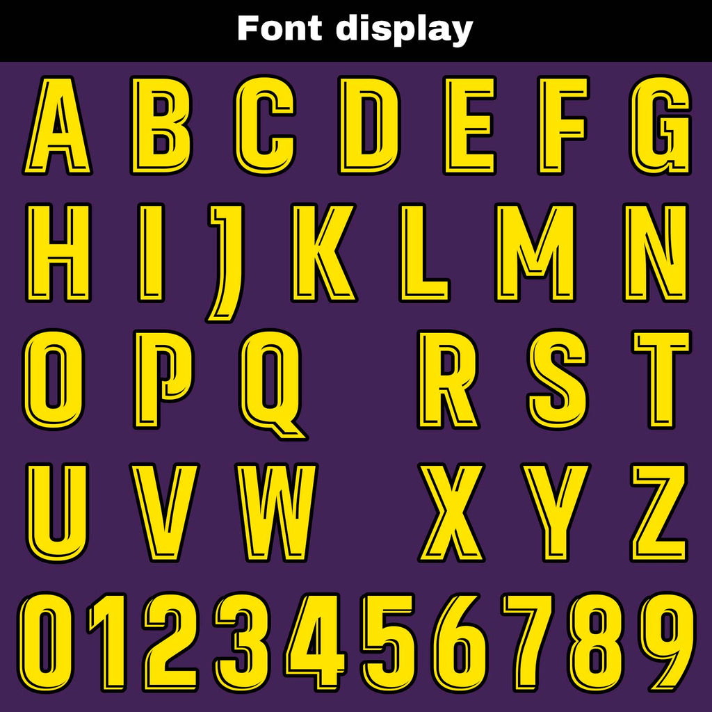 Custom Purple Yellow Basketball Jersey Uniform Suit Printed Your Logo Name Number enthsush