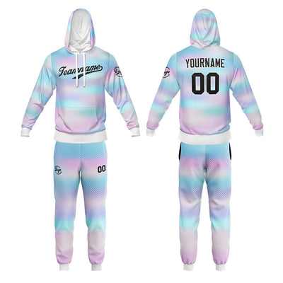 Custom Light Purple Sweatshirt Hoodie For Men Women Girl Boy Print Your Logo Name Number enthsush