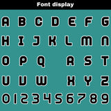 Custom Green Blue Football Jersey Personalized Gradient Football Shirts for Men Printed Team Name Number Logo