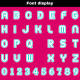 Custom Rose Red Blue Reversible Football Jersey Personalized Gradient Football Shirts for Men Printed Team Name Number Logo