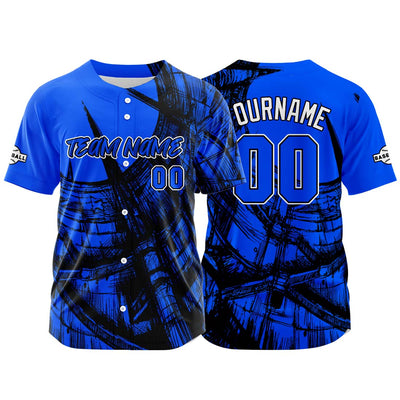 Custom Baseball Uniforms High-Quality for Adult Kids Optimized for Performance Staircase-Royal enthsush