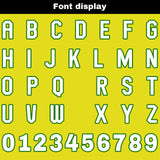 Custom Green Yellow Reversible Football Jersey Personalized Gradient Football Shirts for Men Printed Team Name Number Logo