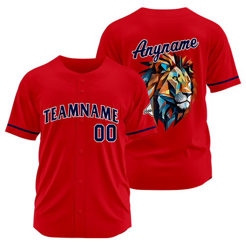 Custom Baseball Uniforms High-Quality for Adult Kids Optimized for Performance Red enthsush
