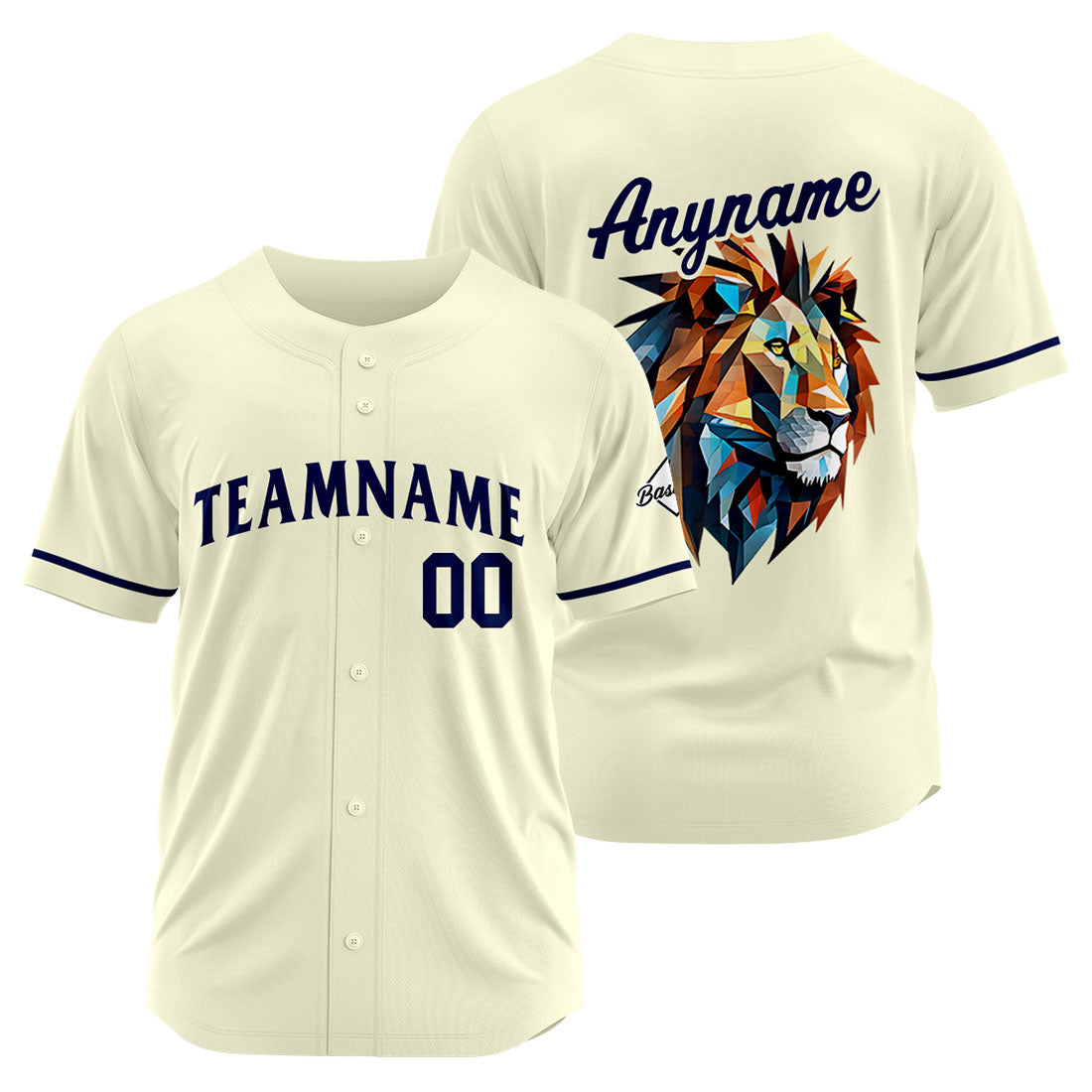 Custom Baseball Uniforms High-Quality for Adult Kids Optimized for Performance Cream enthsush