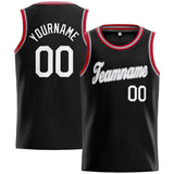 Custom Stitched Basketball Jersey for Men, Women And Kids Black-White-Gray-Red