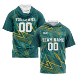 Custom Green Sleeve Hoodies for Men Women Shirts with Hoods Printed Name Logo