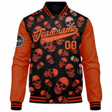 Custom Varsity Jacket Letterman jacket for Men, Women and Youth Orange