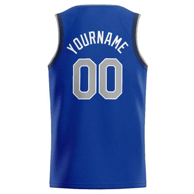 Custom Stitched Basketball Jersey for Men, Women And Kids Kelly Royal-White-Navy enthsush