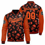 Custom Varsity Jacket Letterman jacket for Men, Women and Youth Orange