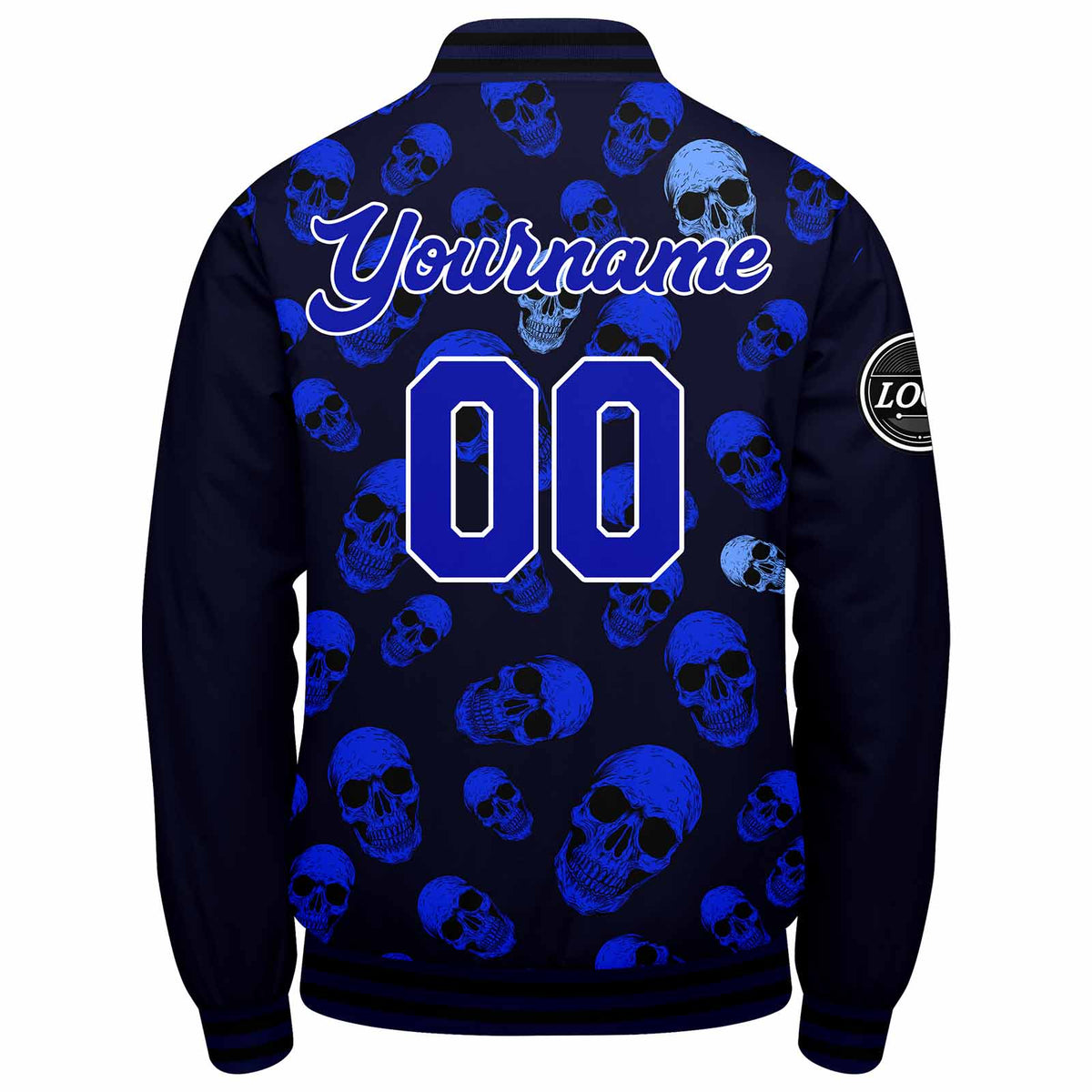 Custom Varsity Jacket Letterman jacket for Men, Women and Youth Royal enthsush