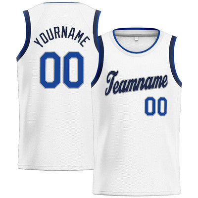Custom Stitched Basketball Jersey for Men, Women And Kids Kelly White-Blue-Gray-Navy enthsush
