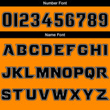 Custom Orange Short Sleeve Hoodies for Men Women Shirts with Hoods Printed Name Logo
