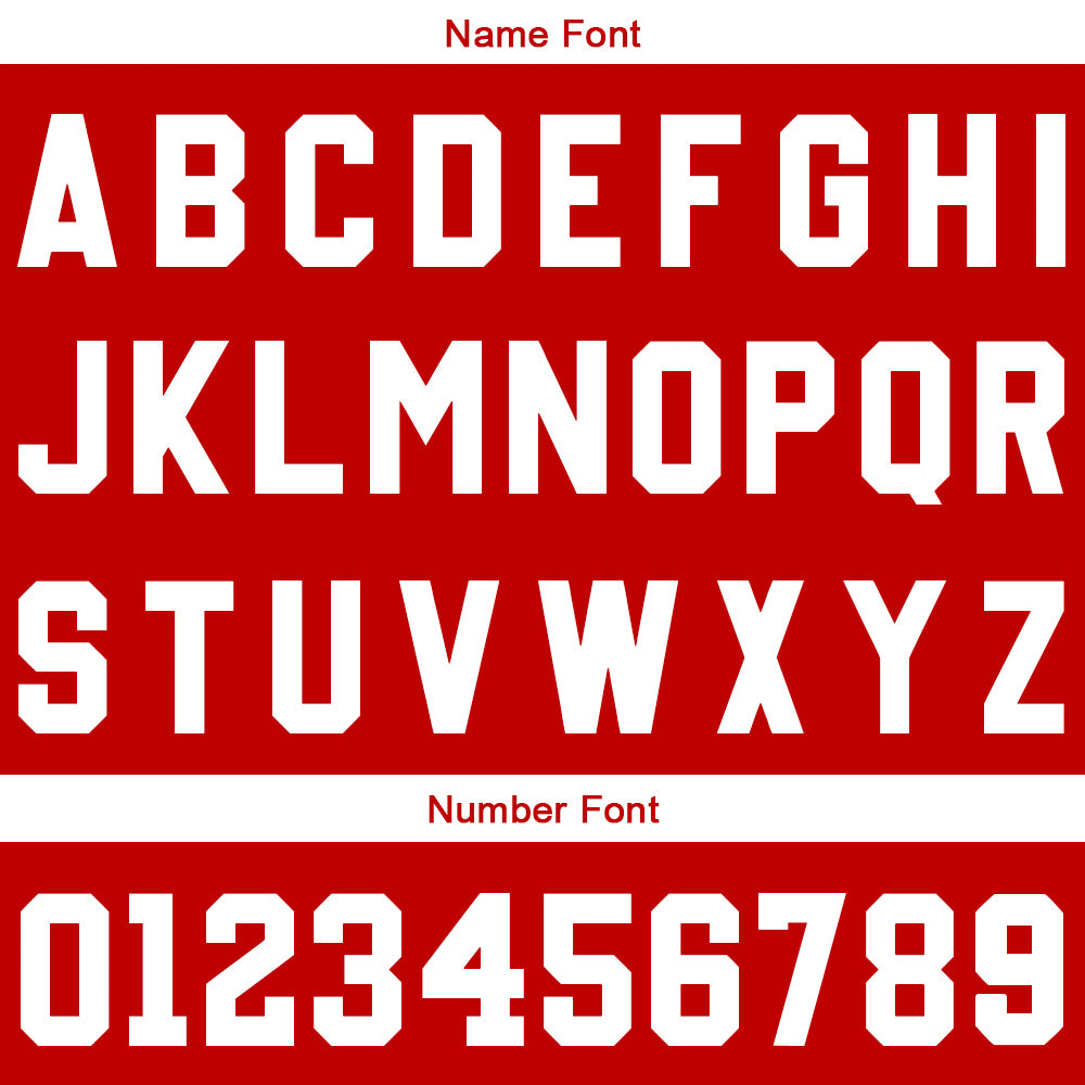 Custom Red Reversible Basketball Suit for Adults and Kids Personalized Jersey enthsush