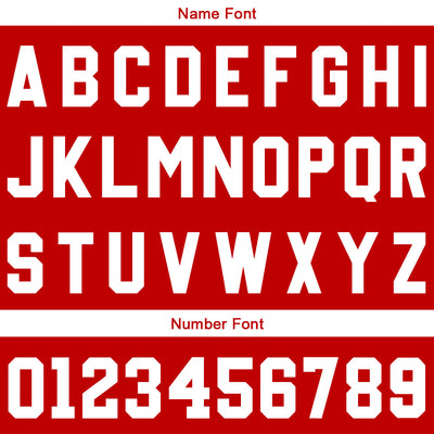 Custom Red Reversible Basketball Suit for Adults and Kids Personalized Jersey enthsush