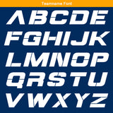 Custom Navy Orange Short Sleeve Hoodies for Men Women Shirts with Hoods Printed Name Logo