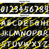 Custom Black Yellow Short Sleeve Hoodies for Men Women Shirts with Hoods Printed Name Logo