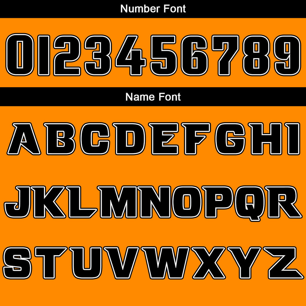 Custom Orange Reversible Basketball Suit for Adults and Kids Personalized Jersey enthsush