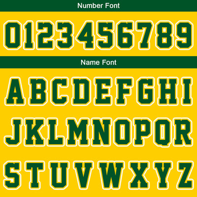 Custom Yellow Green Basketball Jersey Uniform Suit Printed Your Logo Name Number enthsush