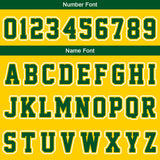 Custom Yellow Green Basketball Jersey Uniform Suit Printed Your Logo Name Number