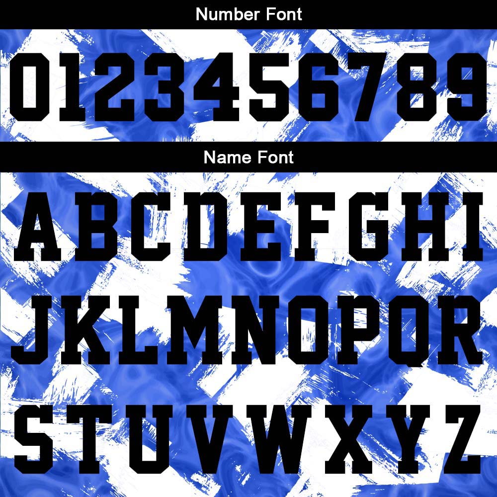 Custom Basketball Jersey Uniform Suit Printed Your Logo Name Number Blue&White enthsush
