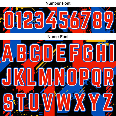 Custom Red Royal Reversible Basketball Suit for Adults and Kids Personalized Jersey enthsush