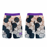 Custom Purple Dark Blue Jerseys for Men Women Personalized Soccer Uniforms for Adult and Kid