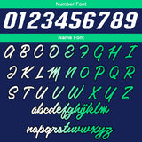 Custom Navy Green White Short Sleeve Hoodies for Men Women Shirts with Hoods Printed Name Logo