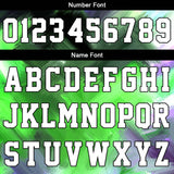 Custom Basketball Jersey Uniform Suit Printed Your Logo Name Number Green&Purple