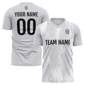Custom Soccer Jerseys for Men Women Personalized Soccer Uniforms for Adult and Kid Gray enthsush
