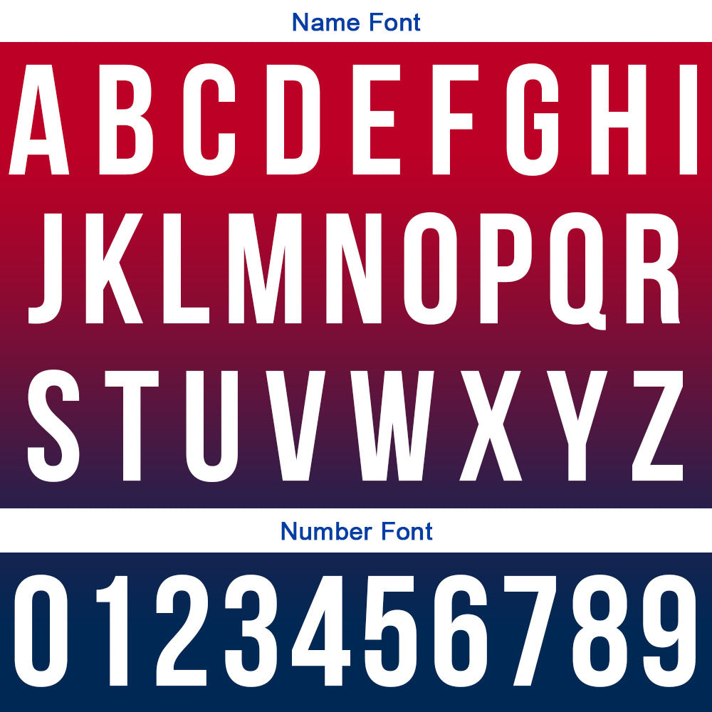 Custom Red Navy Football Polo Shirts Add Your Unique Logo/Name/Number enthsush