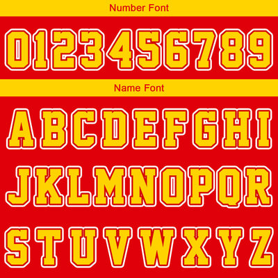 Custom Red Orange Reversible Basketball Suit for Adults and Kids Personalized Jersey enthsush