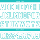Custom Teal Reversible Basketball Suit for Adults and Kids Personalized Jersey