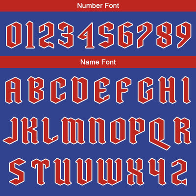 Custom Blue Red White Basketball Jersey Uniform Suit Printed Your Logo Name Number enthsush